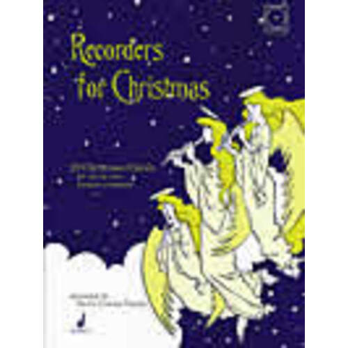 Recorders For Christmas 1 Or 2 Des Rec Book/CD Book