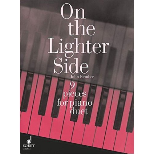On The Lighter Side 9 Pieces Piano Duet (Softcover Book)