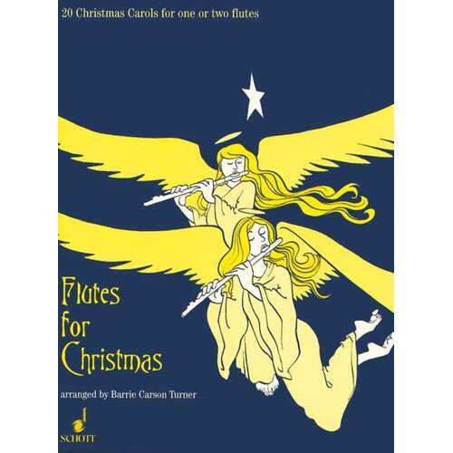 Flutes For Christmas 1 Or 2 Flutes Softcover Book/CD