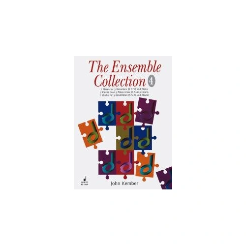 Kember Ensemble Collection 4 Recorders/Piano - Recorder Trio, 56 Pages, Composer John Kember, Publisher Schott Music