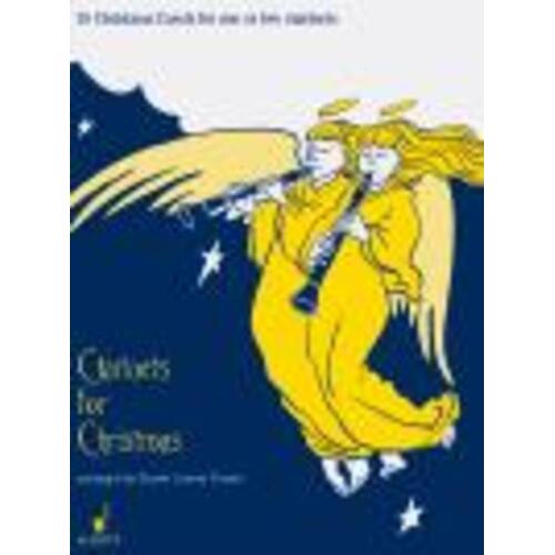 Clarinets For Christmas 1 Or 2 clarinet Book/CD Book