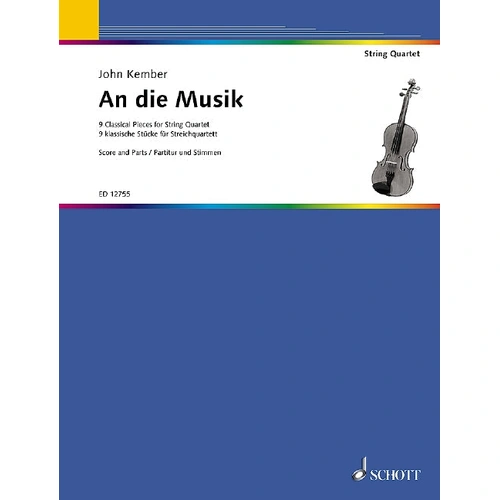 An Die Musik Collection for String Quartet - Chamber Sheet Music