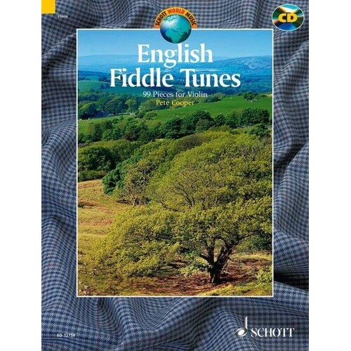 English Fiddle Tunes For Violin Softcover Book/CD
