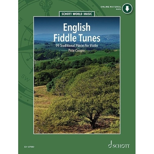 English Fiddle Tunes for Violin Book by Schott Music - 68 Pages
