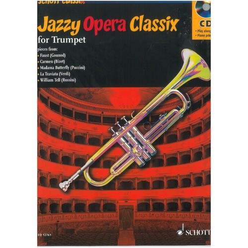 Jazzy Opera Classix for Trumpet BK/CD by Darren Fellows