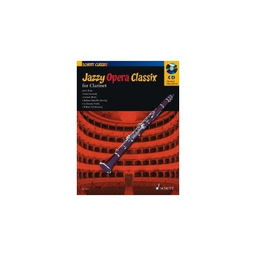 Jazzy Opera Classix for Clarinet Book with CD