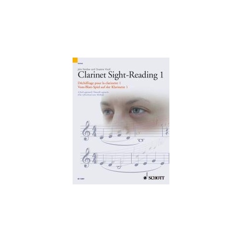 Clarinet Sight Reading Book 1 by Schott Music, 70 Pages