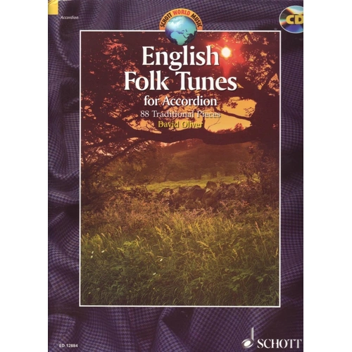 English Folk Tunes for Accordion Book/CD