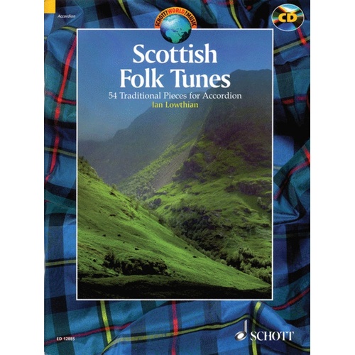 Scottish Folk Tunes For Accordion Softcover Book/CD