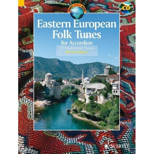 Eastern European Folk Tunes For Accordion Softcover Book/CD