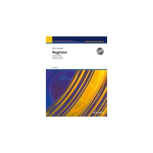 Ragtime 15 Pieces for Piano Solo Book and CD by John Kember