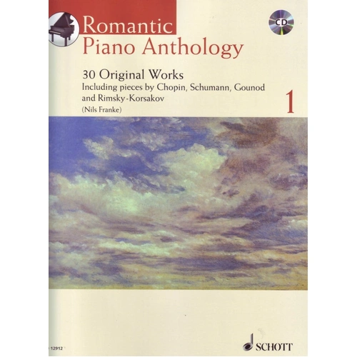Romantic Piano Anthology Volume 1 BK/CD by Schott Music, 48 Pages