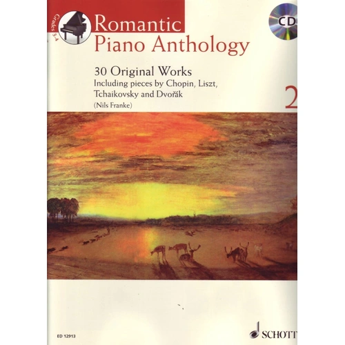 Romantic Piano Anthology Volume 2 BK/CD by Schott Music