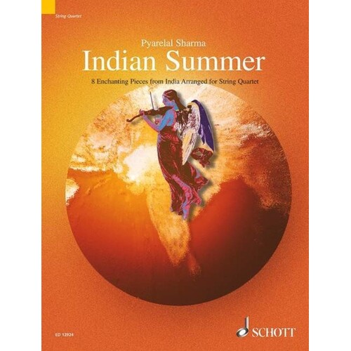Indian Summer 8 Pieces From India String Quartet (Music Score/Parts) Book