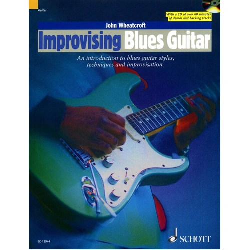 Improvising Blues Guitar Book with CD by Schott Music