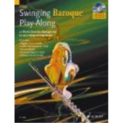 Swinging Baroque Play Along Flute Book/CD Book