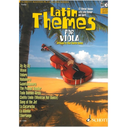 Latin Themes for Viola Book with CD
