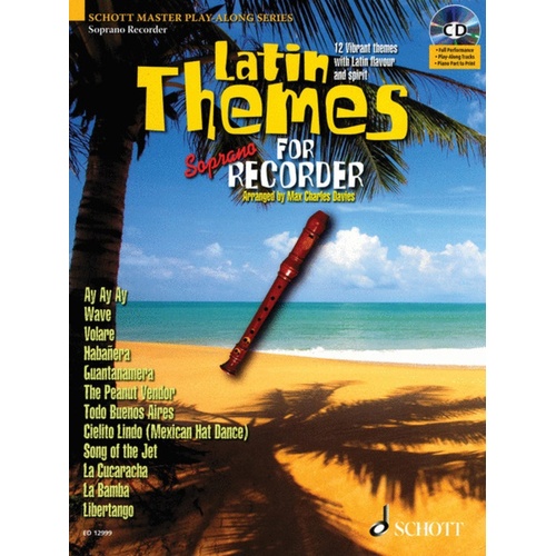 Latin Themes Des Rec Book/CD