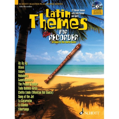 Latin Themes Tre Rec Book/CD