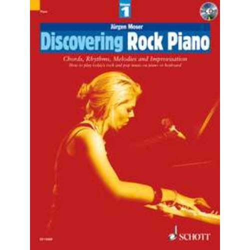 Discovering Rock Piano Book 1 Softcover Book/CD