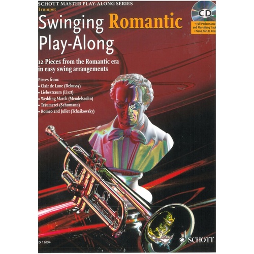 Swinging Romantic Play-Along Trumpet BK/CD by Mark Armstrong