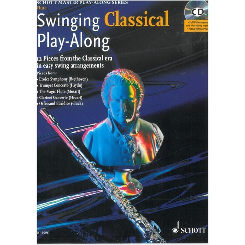 Swinging Classical Play Along Flute Book and CD