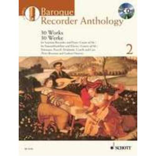 Baroque Recorder Anthology Book 2/CD Book