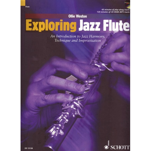 Exploring Jazz Flute Book with CD by Schott Music