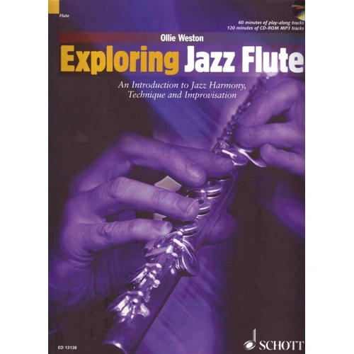 Exploring Jazz Flute Book with CD by Schott Music