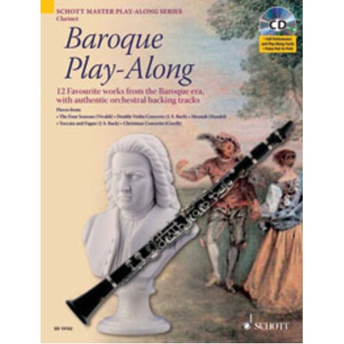 Baroque Playalong Clarinet Book/CD Book