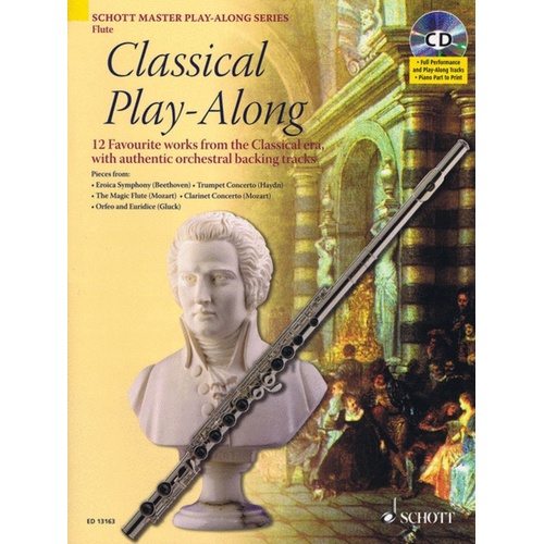 Classical Play Along Flute Book/CD Book