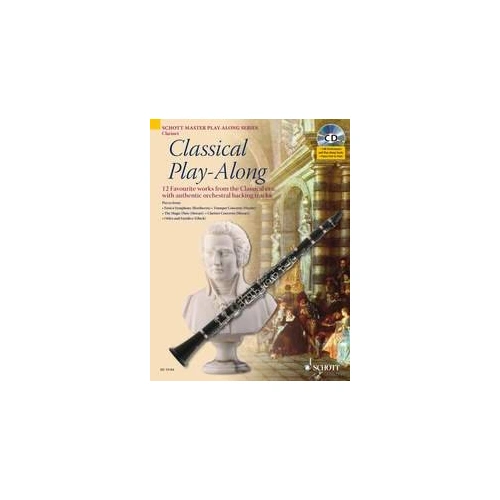 Classical Play-Along Clarinet Book and CD by Artem Vassiliev