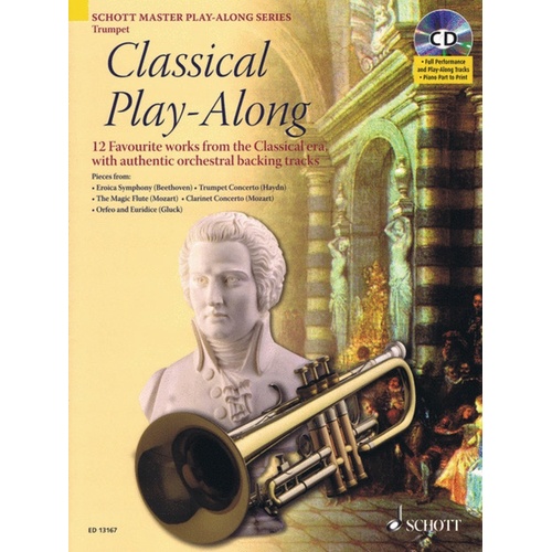 Classical Play Along Trumpet Book/CD Book