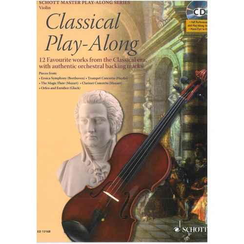 Classical Play-Along Violin Book and CD by Artem Vassiliev