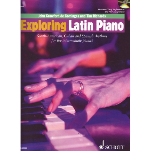 Exploring Latin Piano Book with CDs
