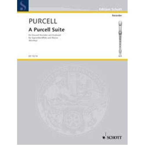 A Purcell Suite Descant Recorder/Piano (Softcover Book)