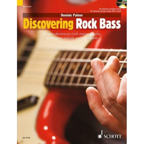 Discovering Rock Bass BK/CD by Schott Music
