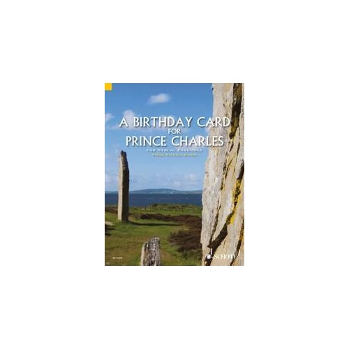 Birthday Card for Prince Charles String Quintet by Schott Music, 32 Pages
