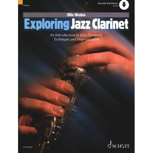 Exploring Jazz Clarinet Book with CD by Ollie Weston