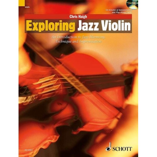 Exploring Jazz Violin Softcover Book/CD