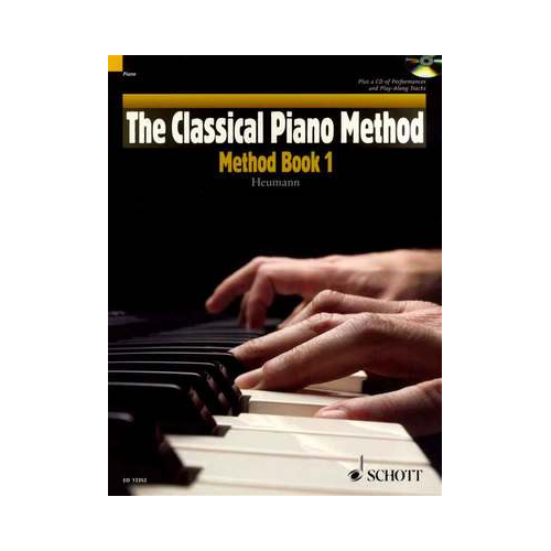 Classical Piano Method Book 1 by Heumann Schott ED13352 - Piano Sheet Music and Tutors