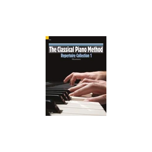 Classical Piano Method 1 Repertoire Collection by Schott Music, 64 pages, suitable for beginner to early-stage pianists.