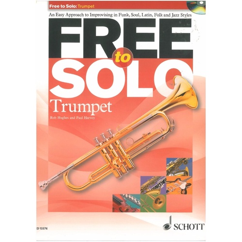 Free to Solo Trumpet BK/CD by Schott Music