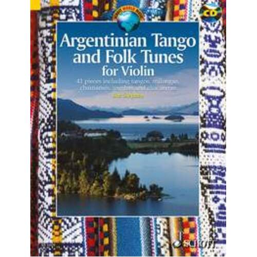 Argentinian Tango And Folk Tunes Violin Softcover Book/CD