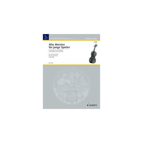 Old Masters for Young Players Viola/Piano by Schott Music, 48 Pages