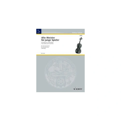 Old Masters for Young Players Viola/Piano by Schott Music, 48 Pages