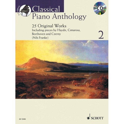 Classical Piano Anthology V2 Book/CD Book