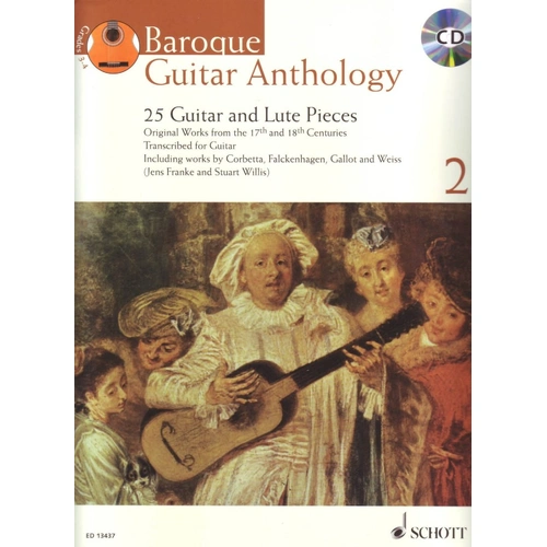 Baroque Guitar Anthology Book 2 with CD