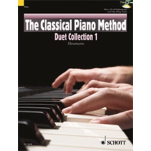 Classical Piano Method 1 Duet Collection Softcover Book/CD