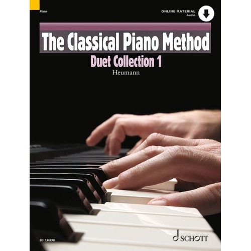 The Classical Piano Method Duet Collection 1 by Schott Music, 64 Pages, Piano Duet